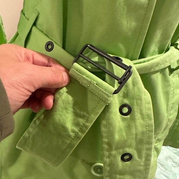 Eddie Bauer Trench Coat 💚 - Picture 5 of 6